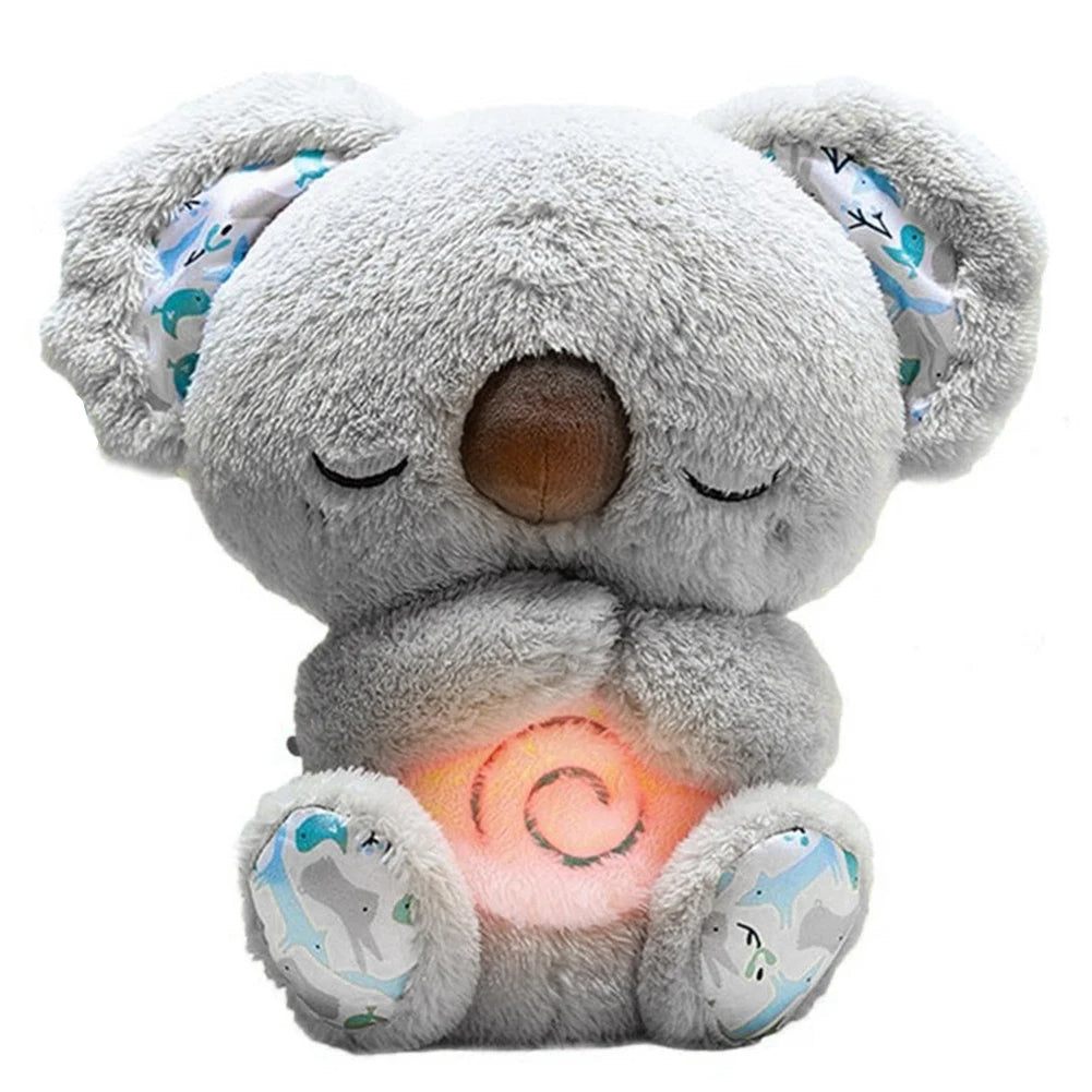 Mama wants to take a little nap, but your little one still needs cuddles… and a loving, calming touch to drift into peaceful sleep. That’s where our Breathing Koala Plush Doll steps in 🤍